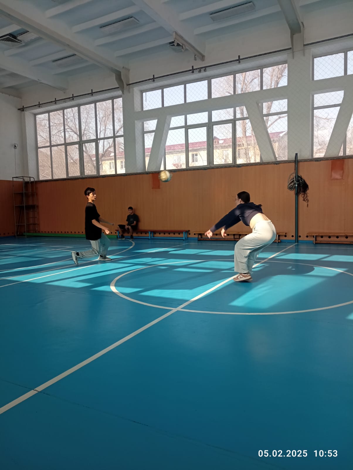 соревнования по игре DODG BALL под девизом "Талап ар жерде - Тәртіп бар"